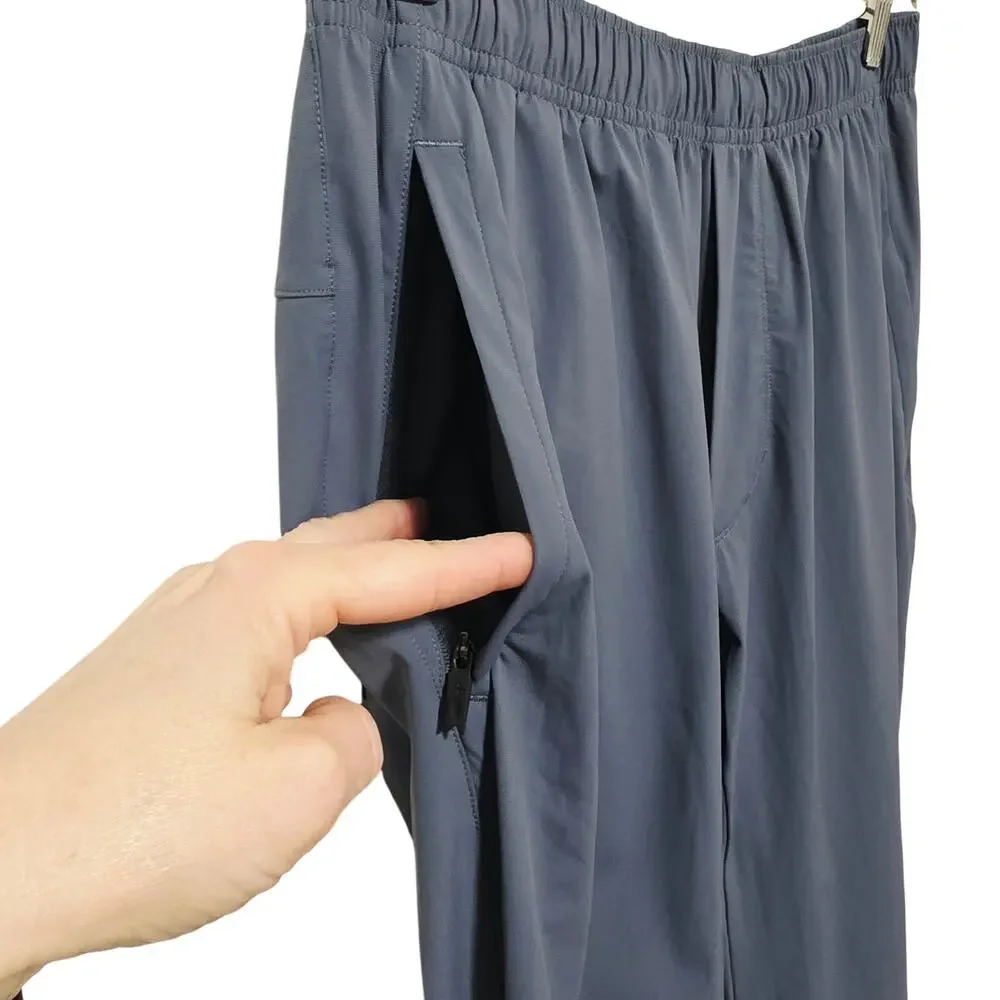 Fourlaps x Peloton Flex Joggers Mens Size M Ombre Blue Casual Activewear Workout